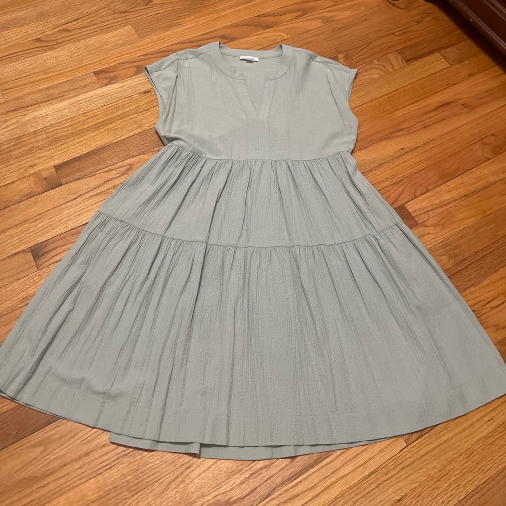 Sage Green Calvin Klein Dress